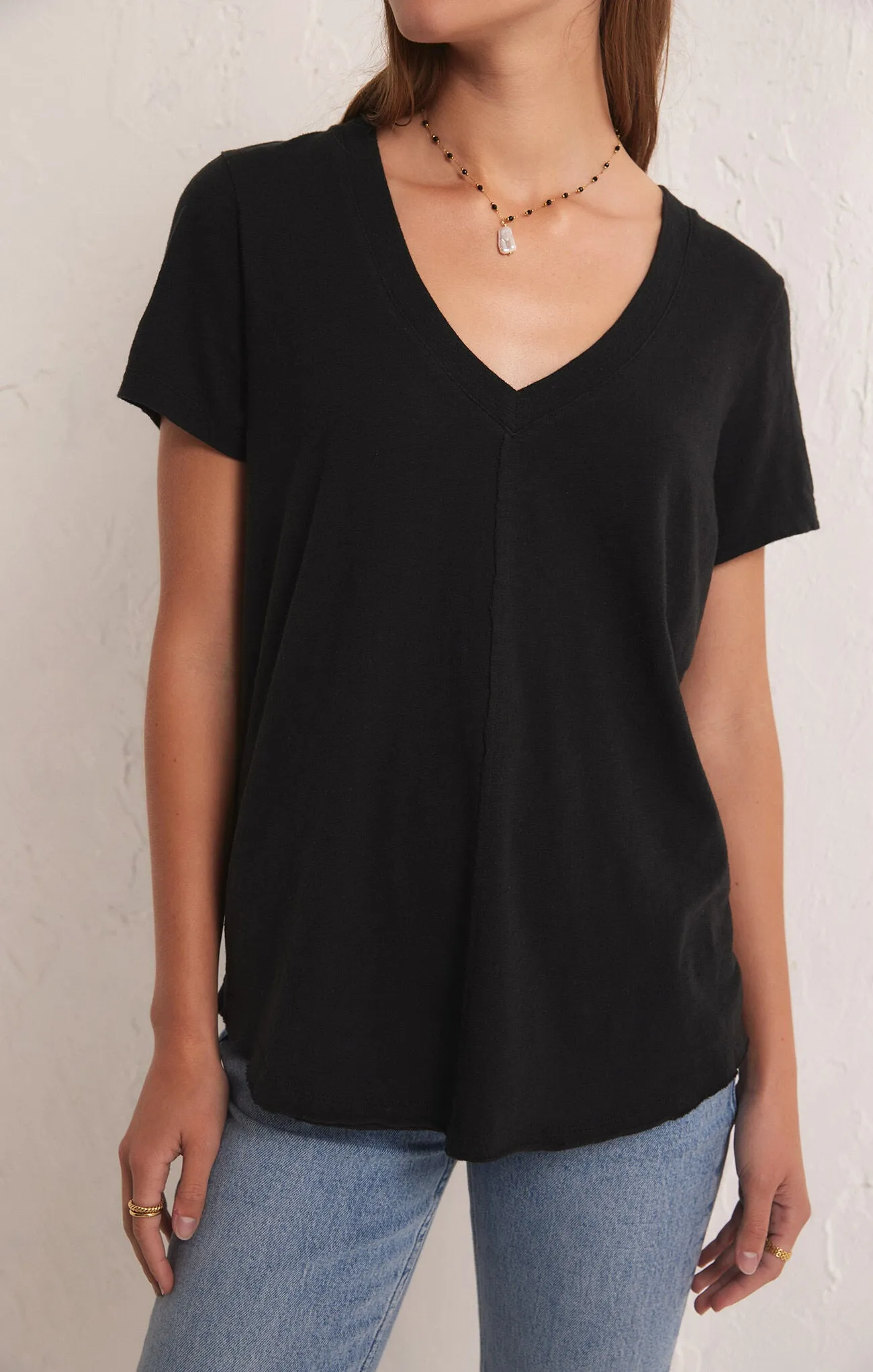 Asher V-Neck Tee