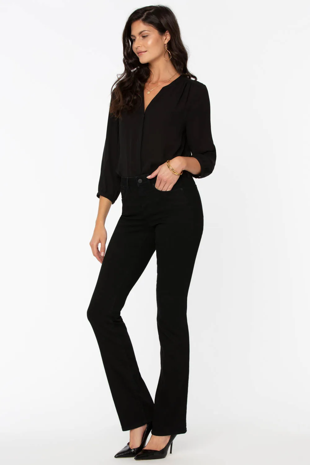 Barbara Bootcut Jeans - Black