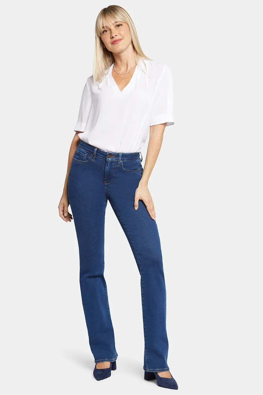 Barbara Bootcut Jeans Medium Blue Premium Denim (Petite) | Quinn