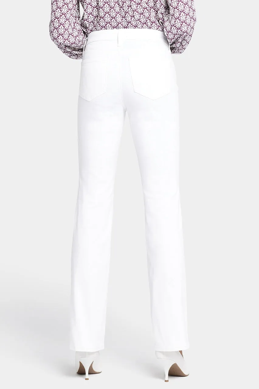 Barbara Bootcut Jeans White Premium Denim (Petite) | Optic White