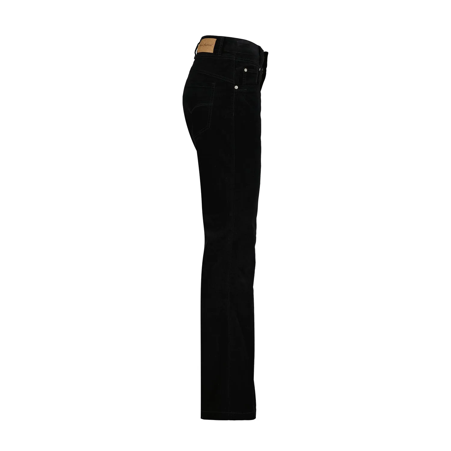 Bibette Black Velvet Jeans