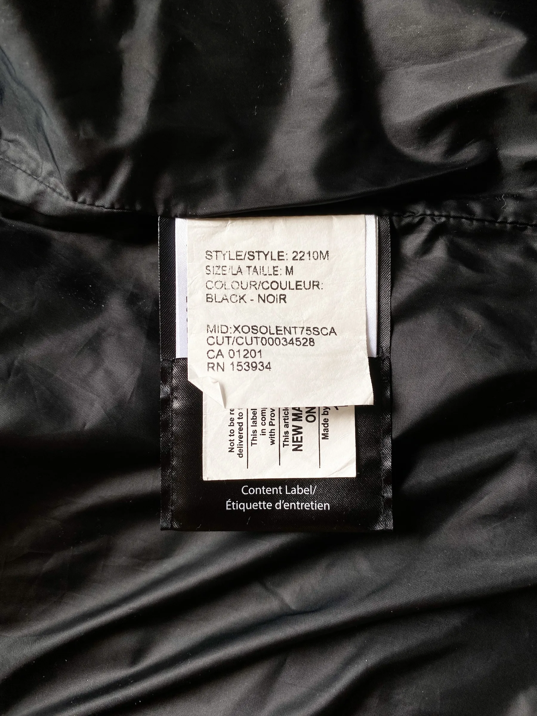 Canada Goose Black Dunham Men's Jacket