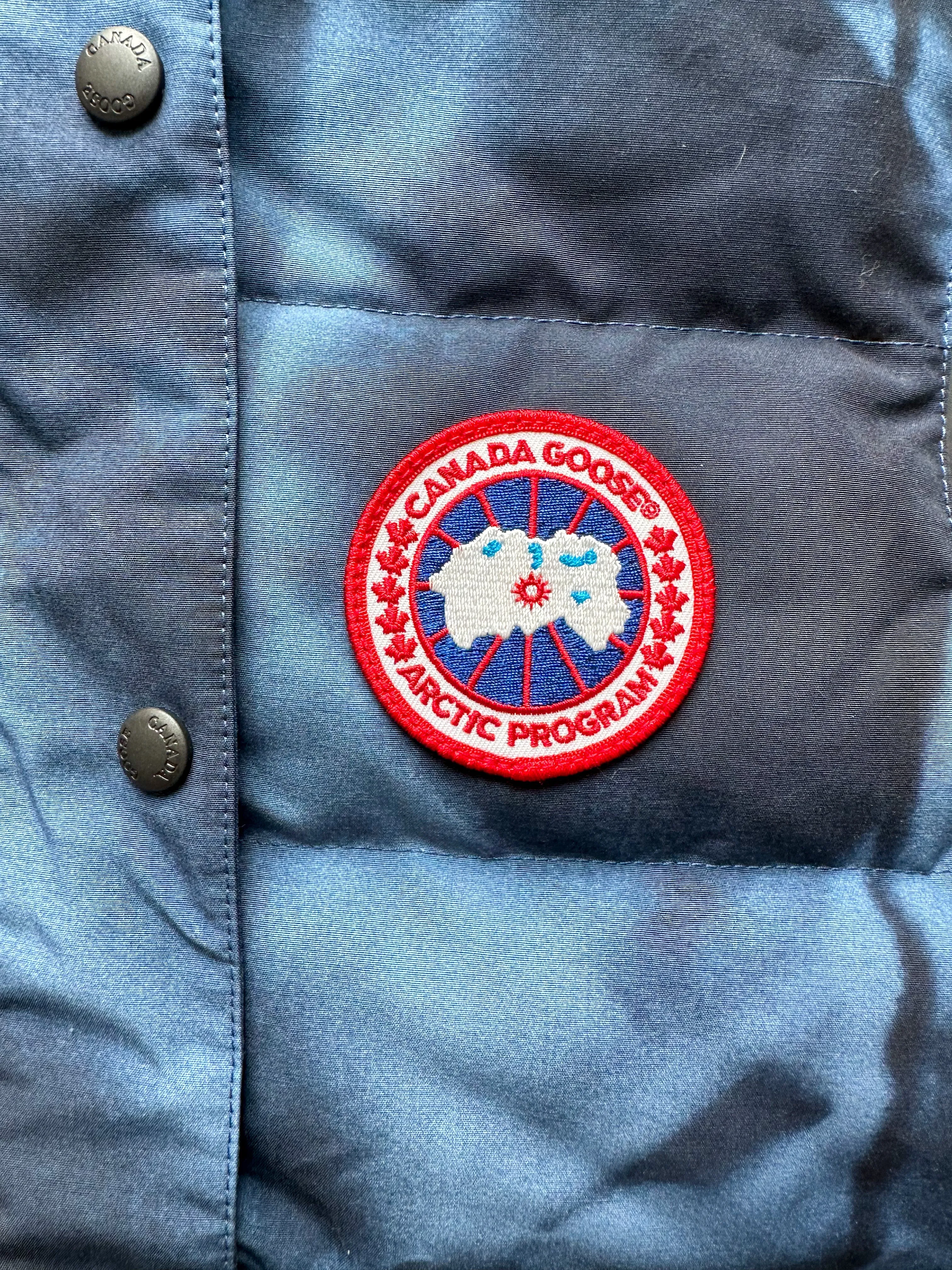 Canada Goose Blue Abstract Camo Freestyle Women's Vest