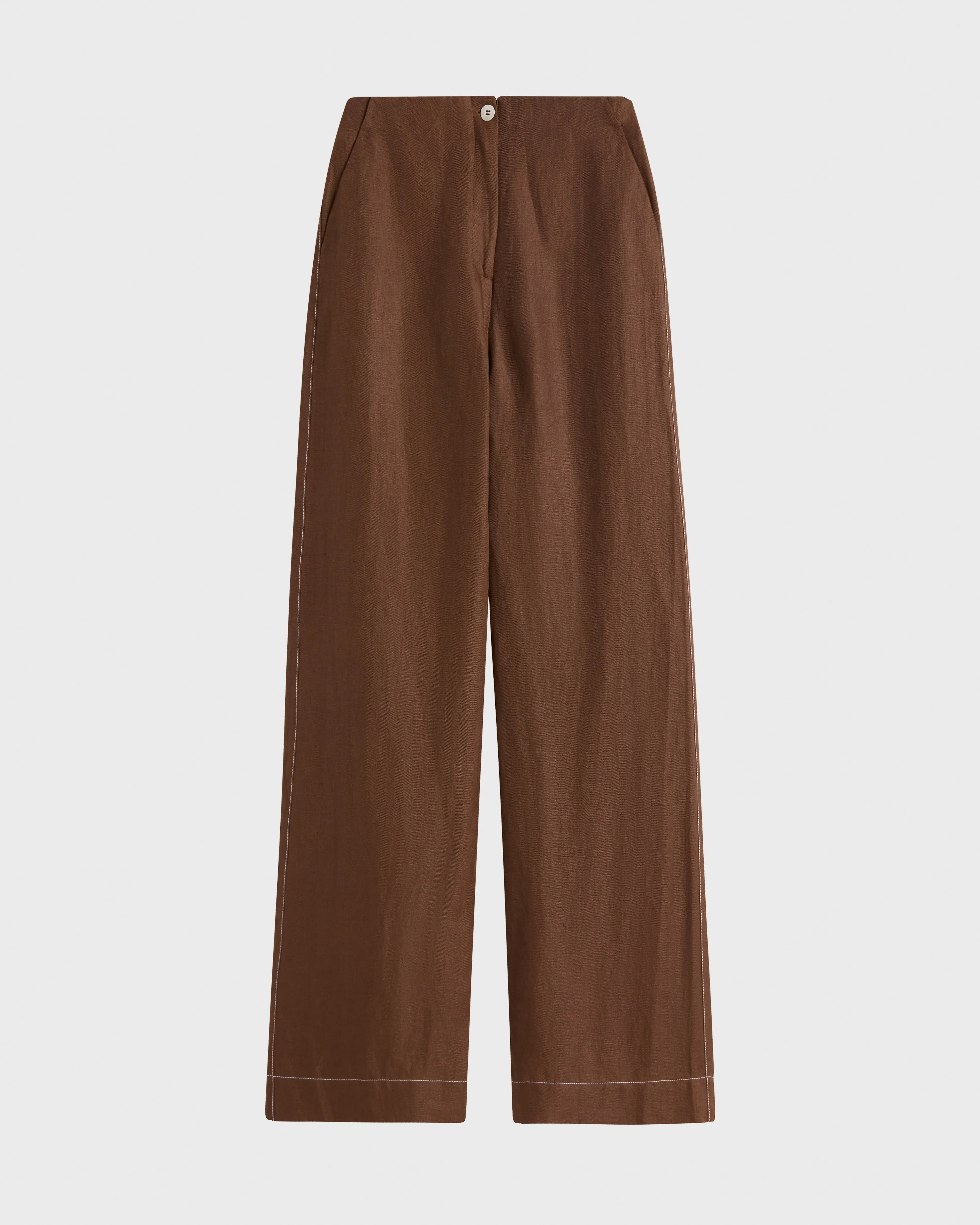 Delphi Tailored Pant - Cocoa