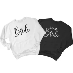 Elegant Bride, Team Bride Tees Sweatshirt