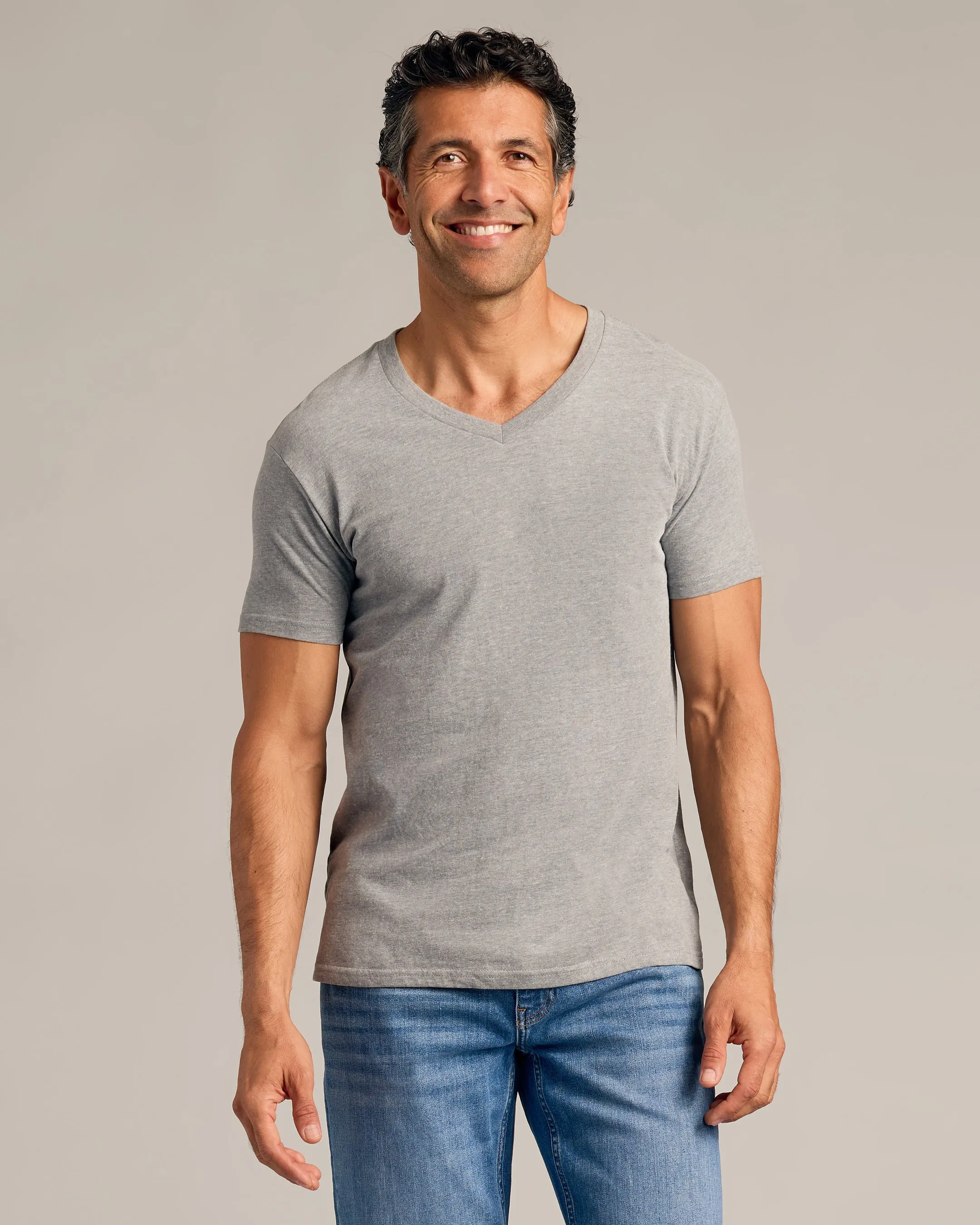 Essential V-Neck Tee 3-Pack