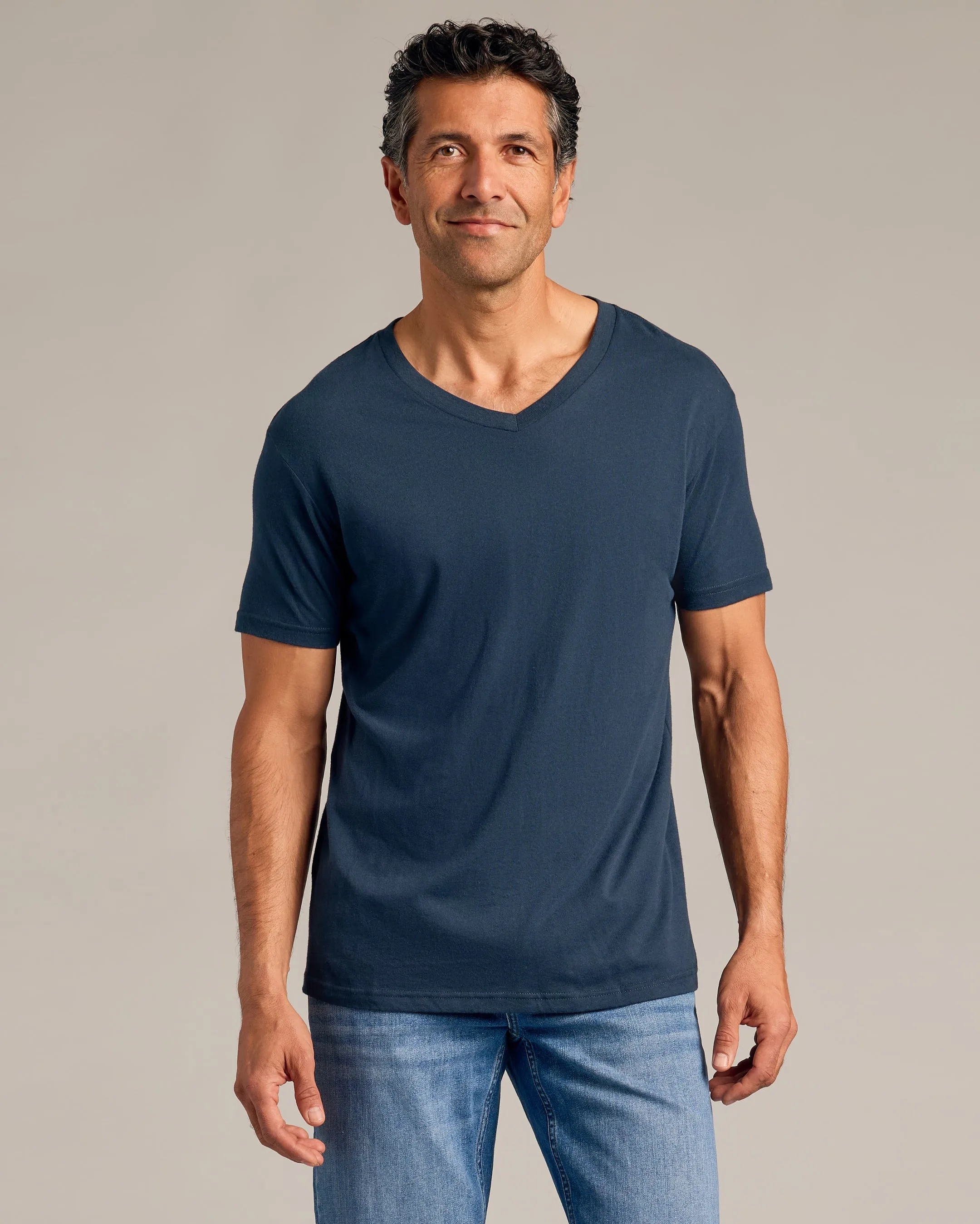 Essential V-Neck Tee 3-Pack