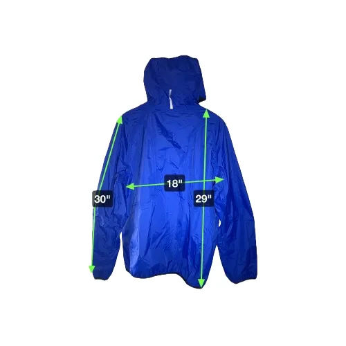 Europe Bound Unisex Packable Travel Rain Jackets