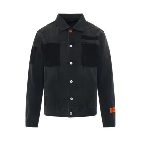 Ghost Pocket Jacket in Black