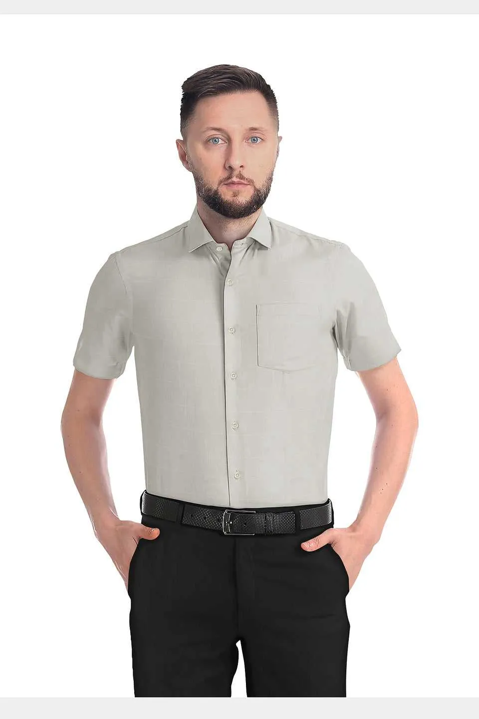 Hemploom - Elegant Hemp Shirt in Grey