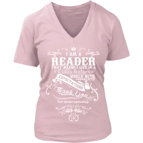 I am a reader V-neck