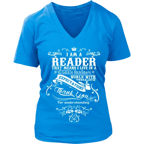 I am a reader V-neck