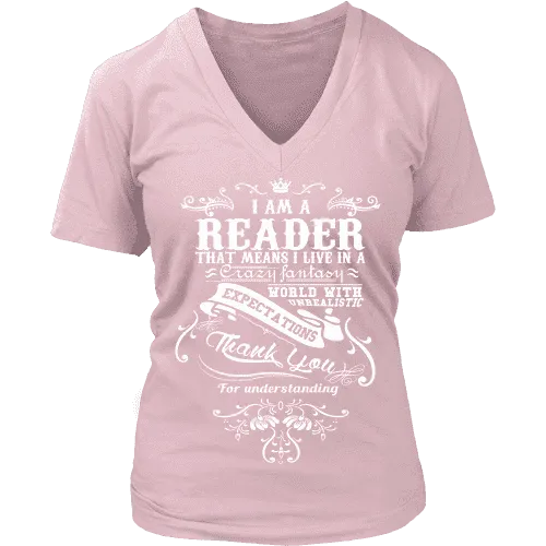 I am a reader V-neck