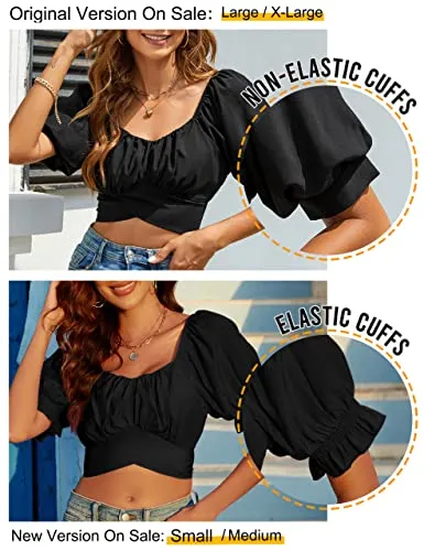 Jasmine Girl cute Fashion shoulder Crop Top