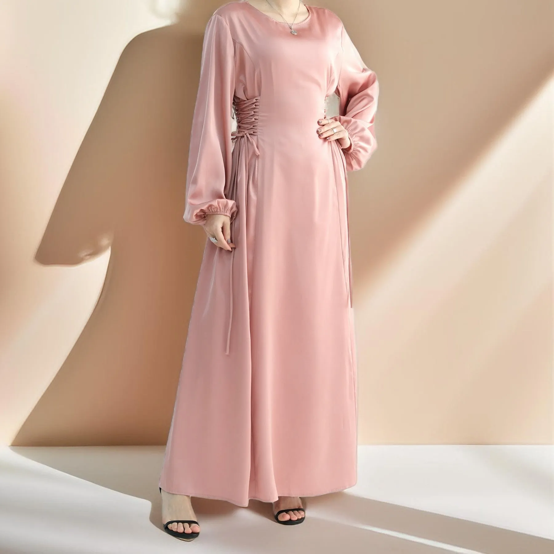 Layla al-Harir: Adjustable Waist Evening Gown