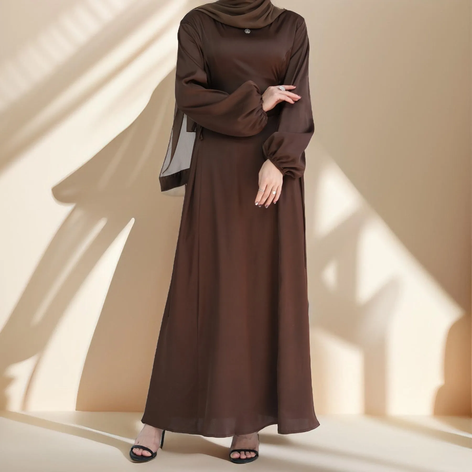 Layla al-Harir: Adjustable Waist Evening Gown