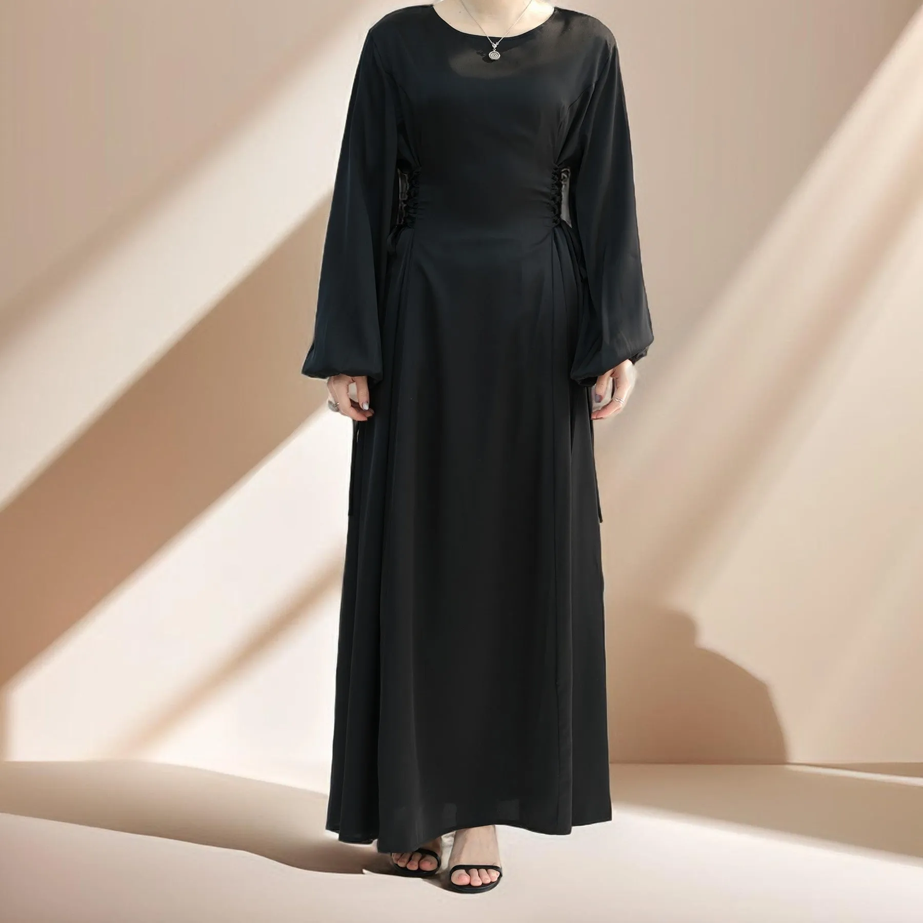 Layla al-Harir: Adjustable Waist Evening Gown