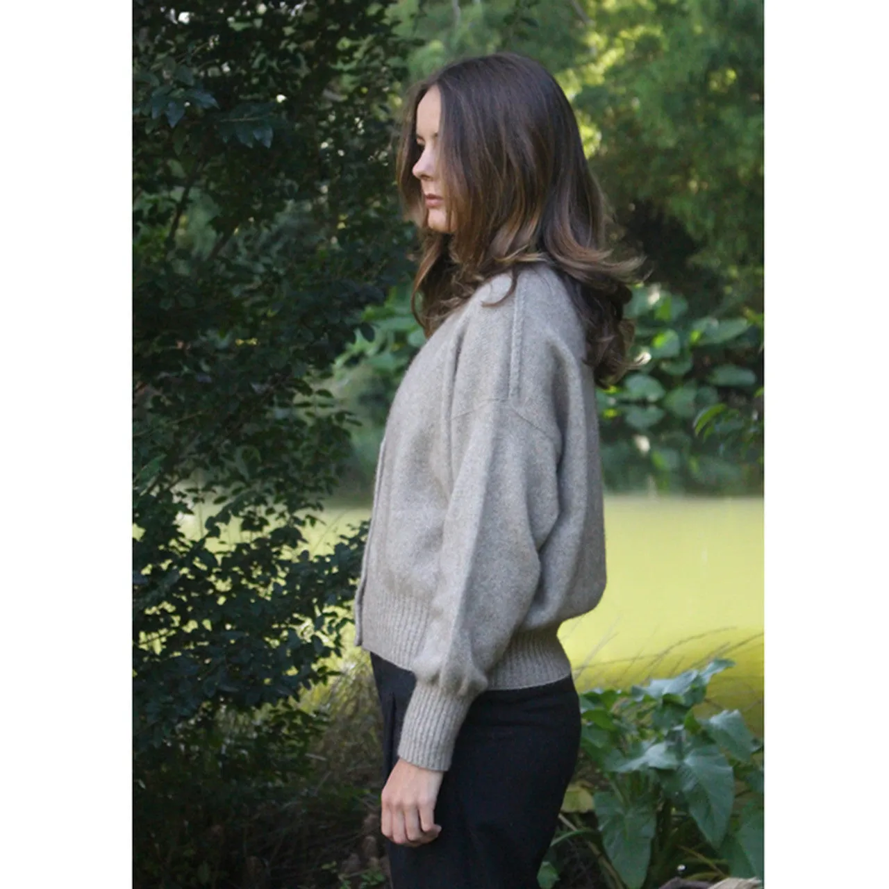 Lothlorian Prime V-Neck Cardigan - Possum Merino 9787