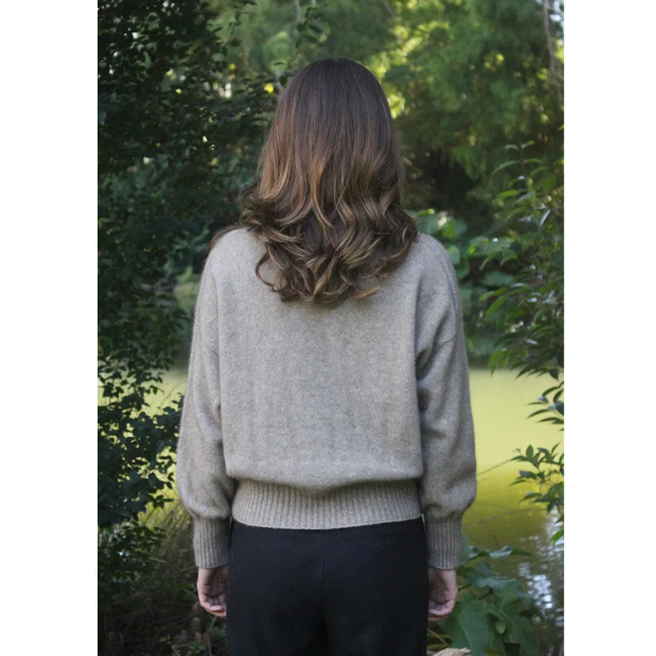 Lothlorian Prime V-Neck Cardigan - Possum Merino 9787