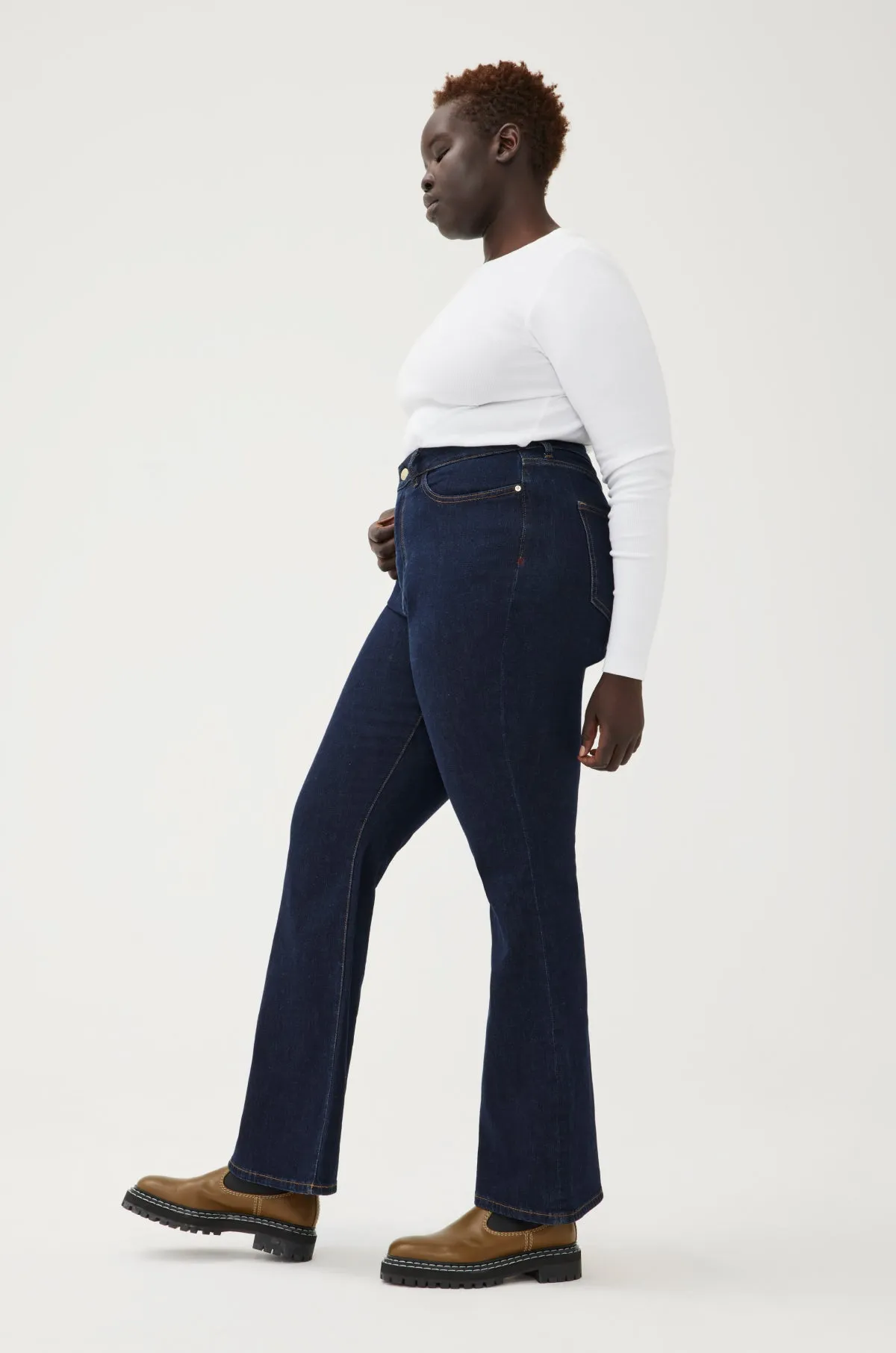 MIA PLUS - FLARE JEANS | DRUM