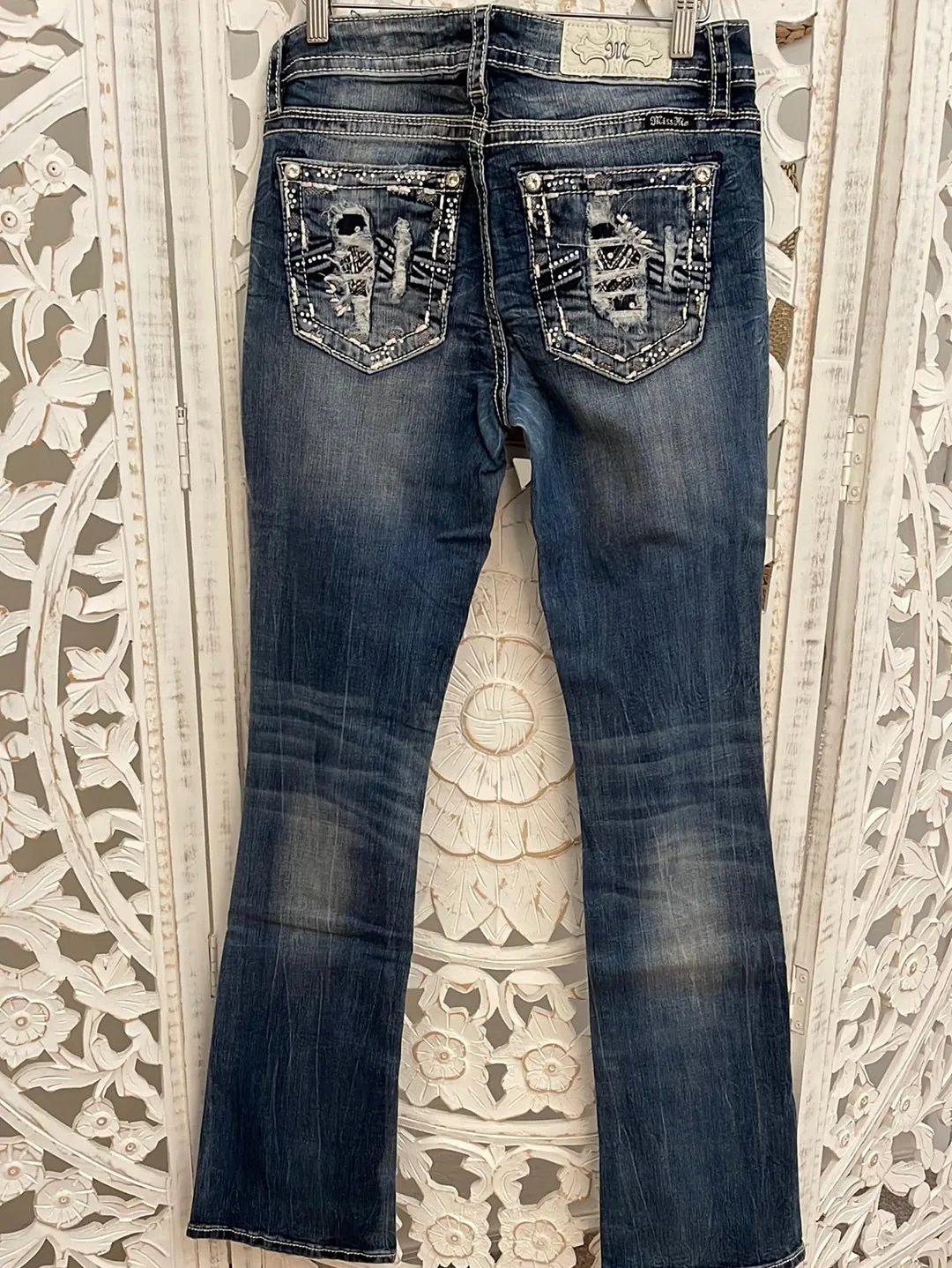 Miss me Standard Bootcut jeans me3083b2L sz32