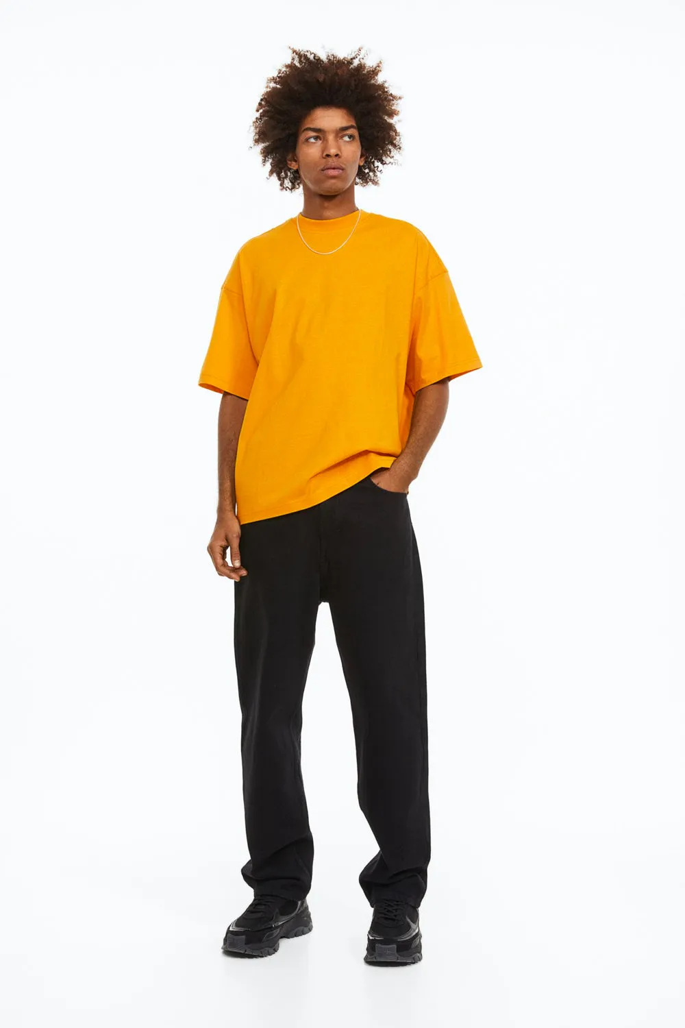 Oversized Fit Cotton T-shirt