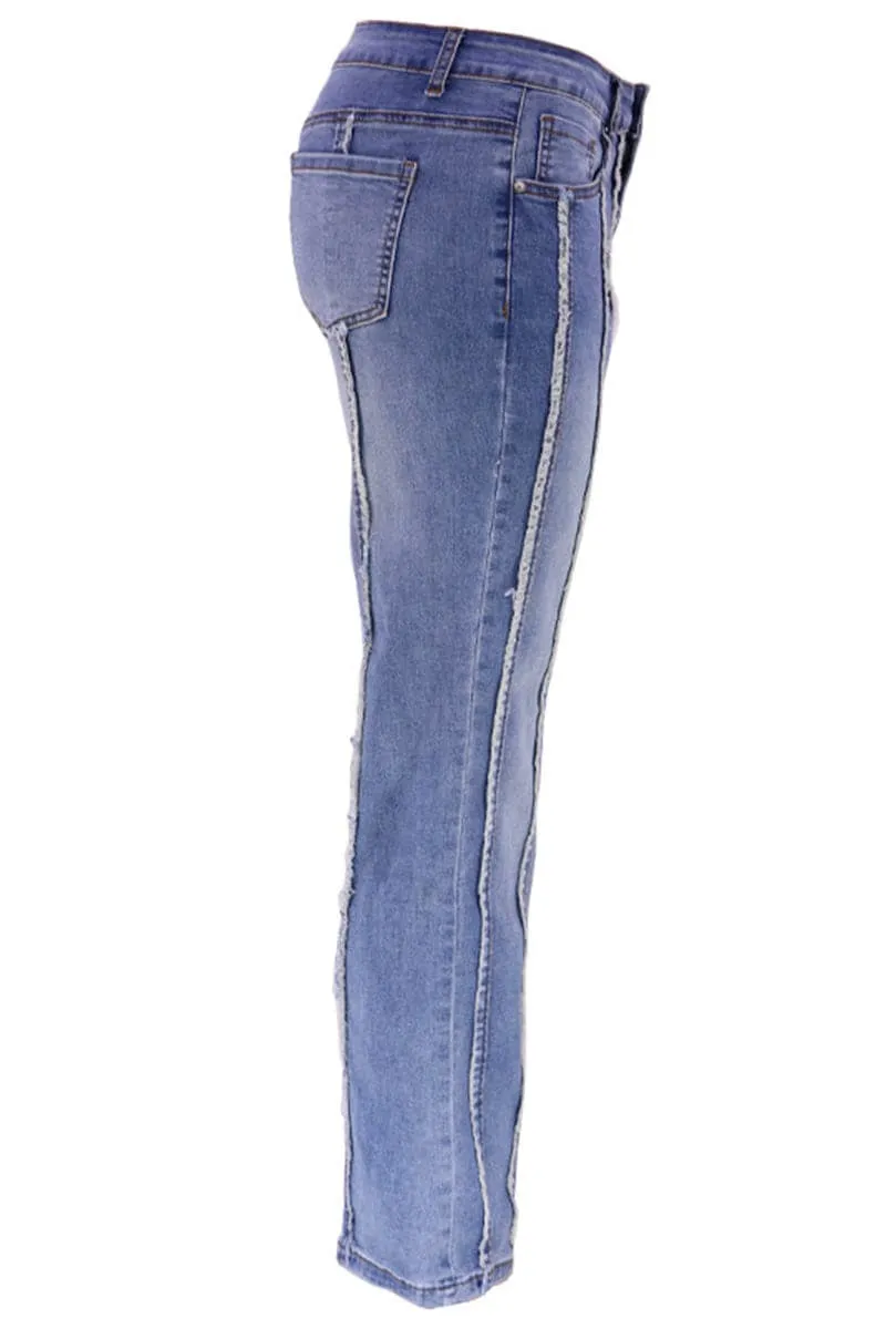 PB184 Distressed Denim Jeans