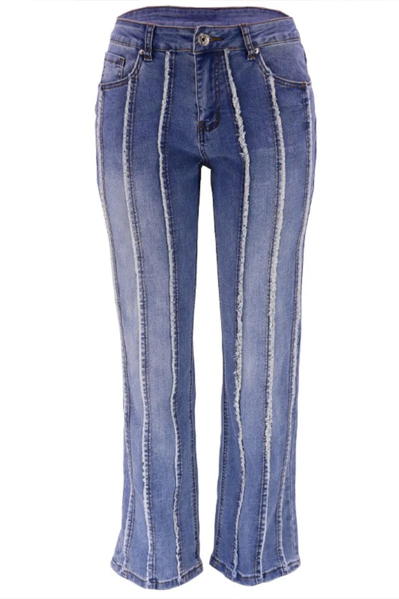 PB184 Distressed Denim Jeans