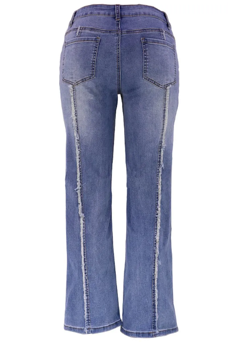 PB184 Distressed Denim Jeans