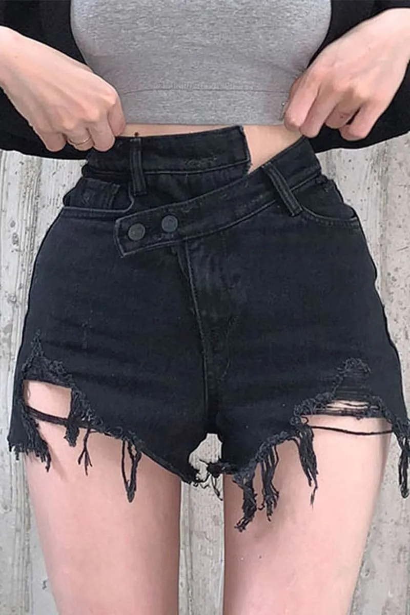 PB406 Denim Hot Shorts