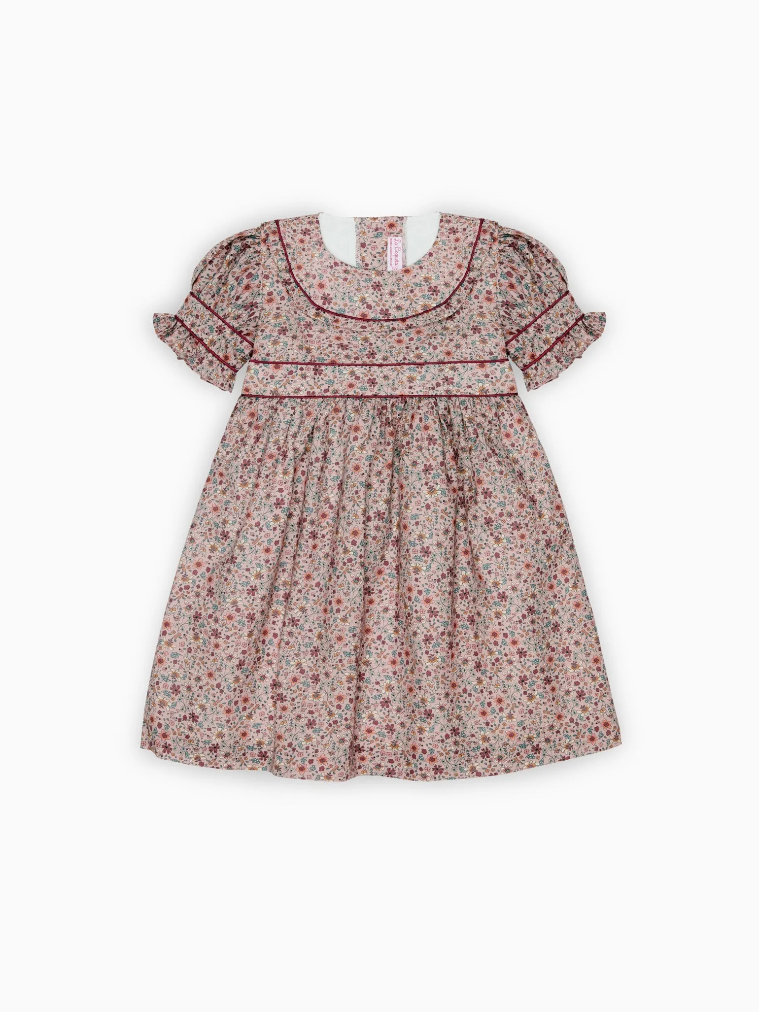 Pink Floral Casilda Girl Dress