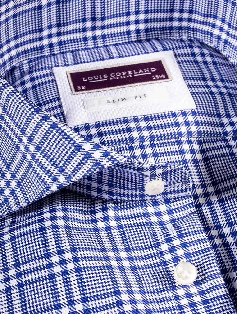 Pollock Check Shirt Blue