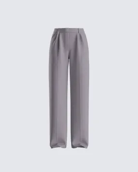 Reese Grey Tailored Pants