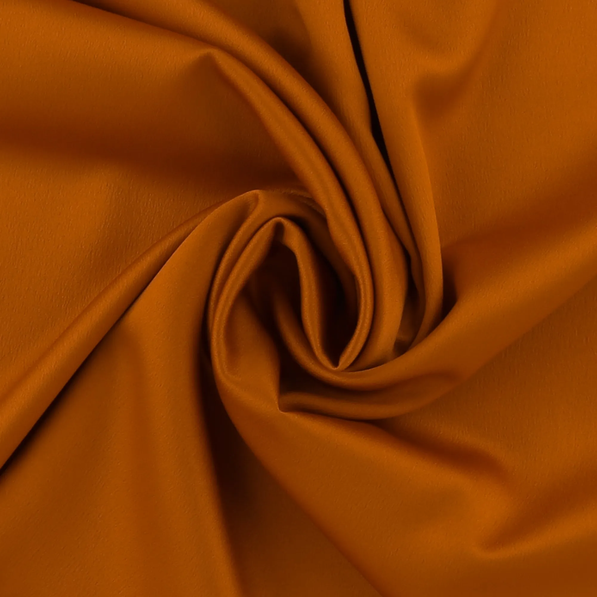 Satin crepe - CHANTILLY - Copper