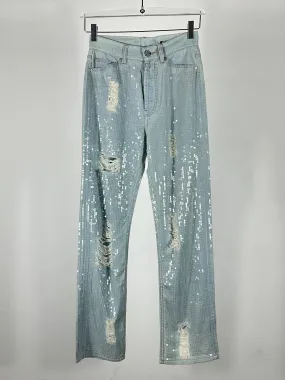 Sequined Jeans