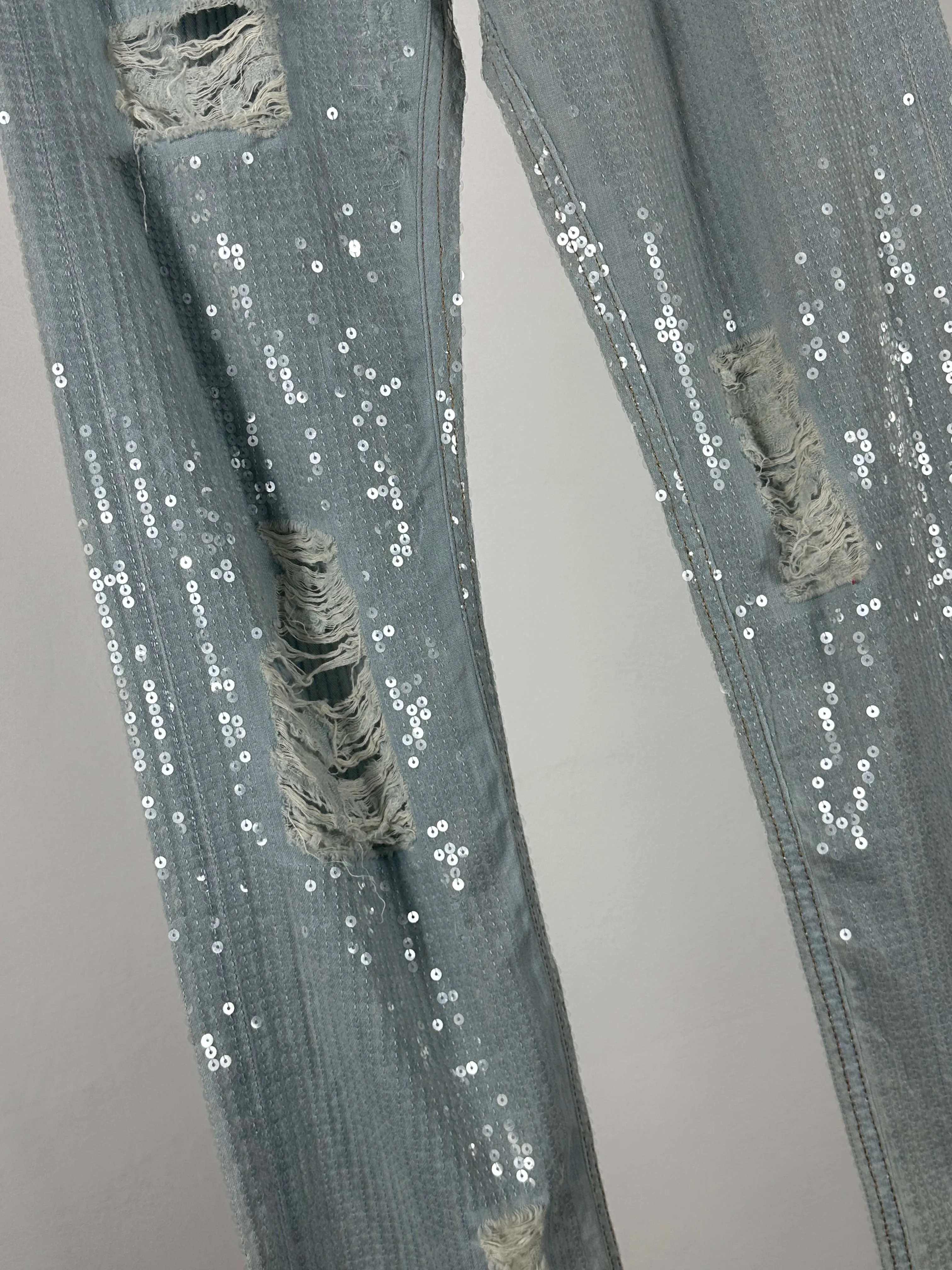 Sequined Jeans