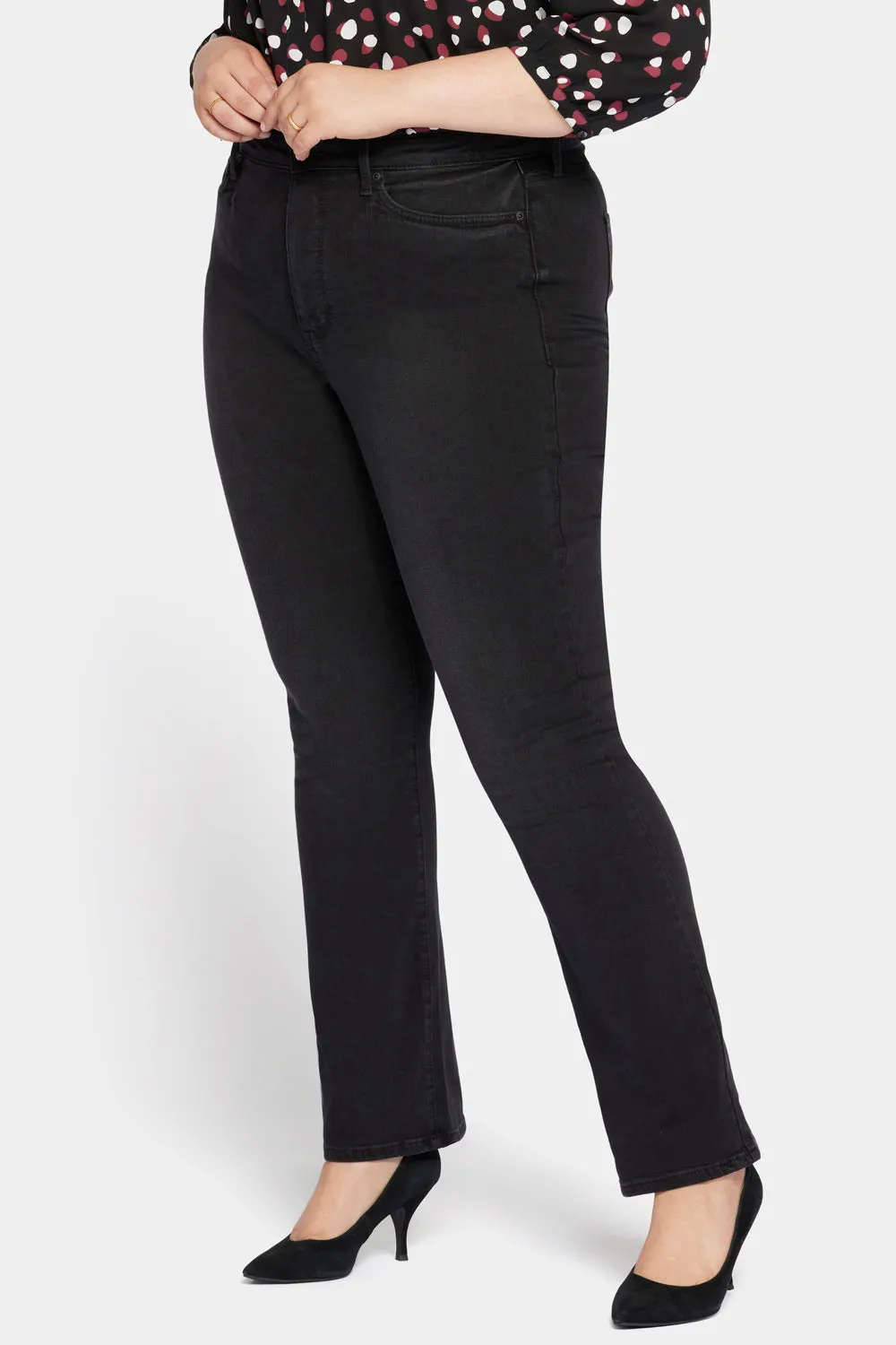 Slim Bootcut Jeans In Plus Size - Legend