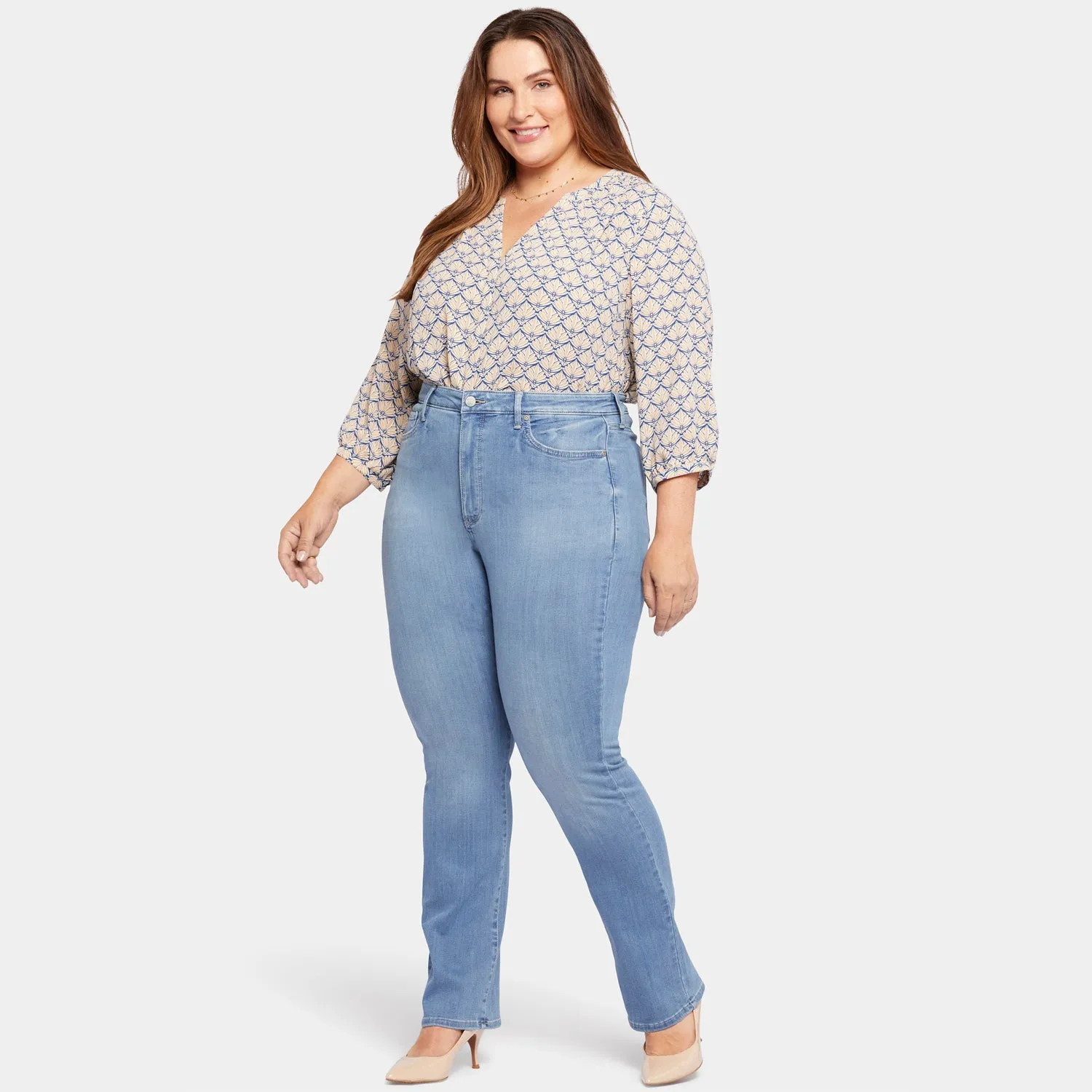 Slim Bootcut Jeans In Plus Size - Lovesick