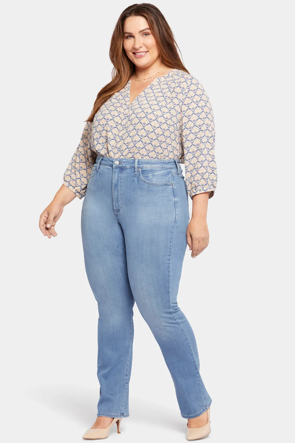 Slim Bootcut Jeans In Plus Size - Lovesick