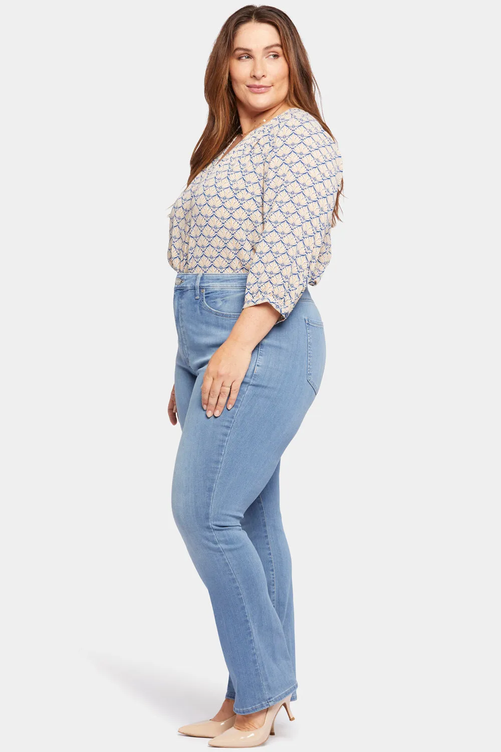 Slim Bootcut Jeans In Plus Size - Lovesick