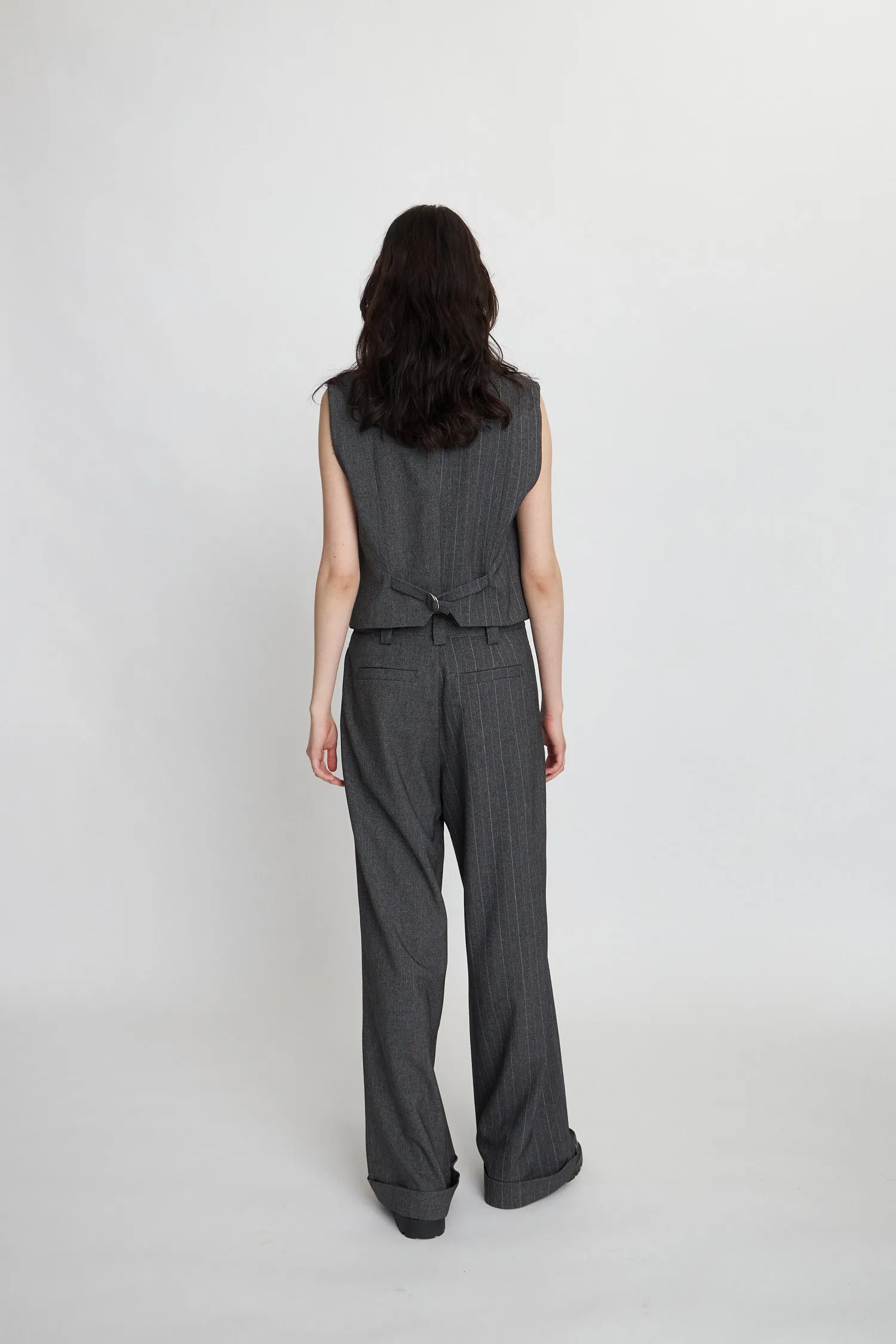 Tailored Pants - Charcoal