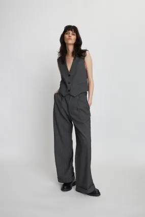 Tailored Pants - Charcoal