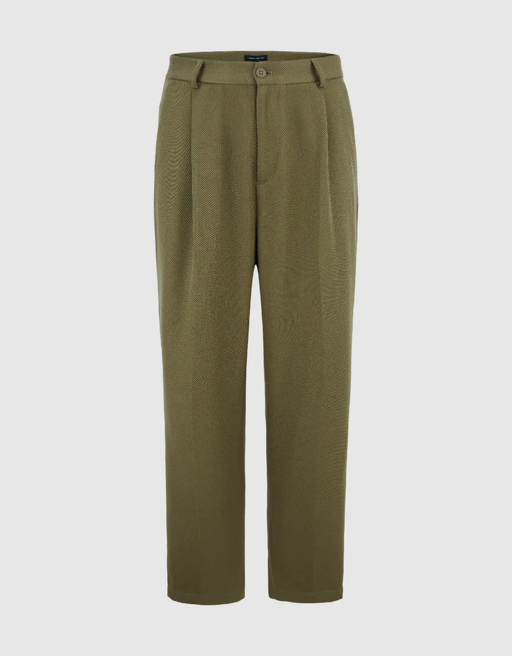 Tailored Straight Pants