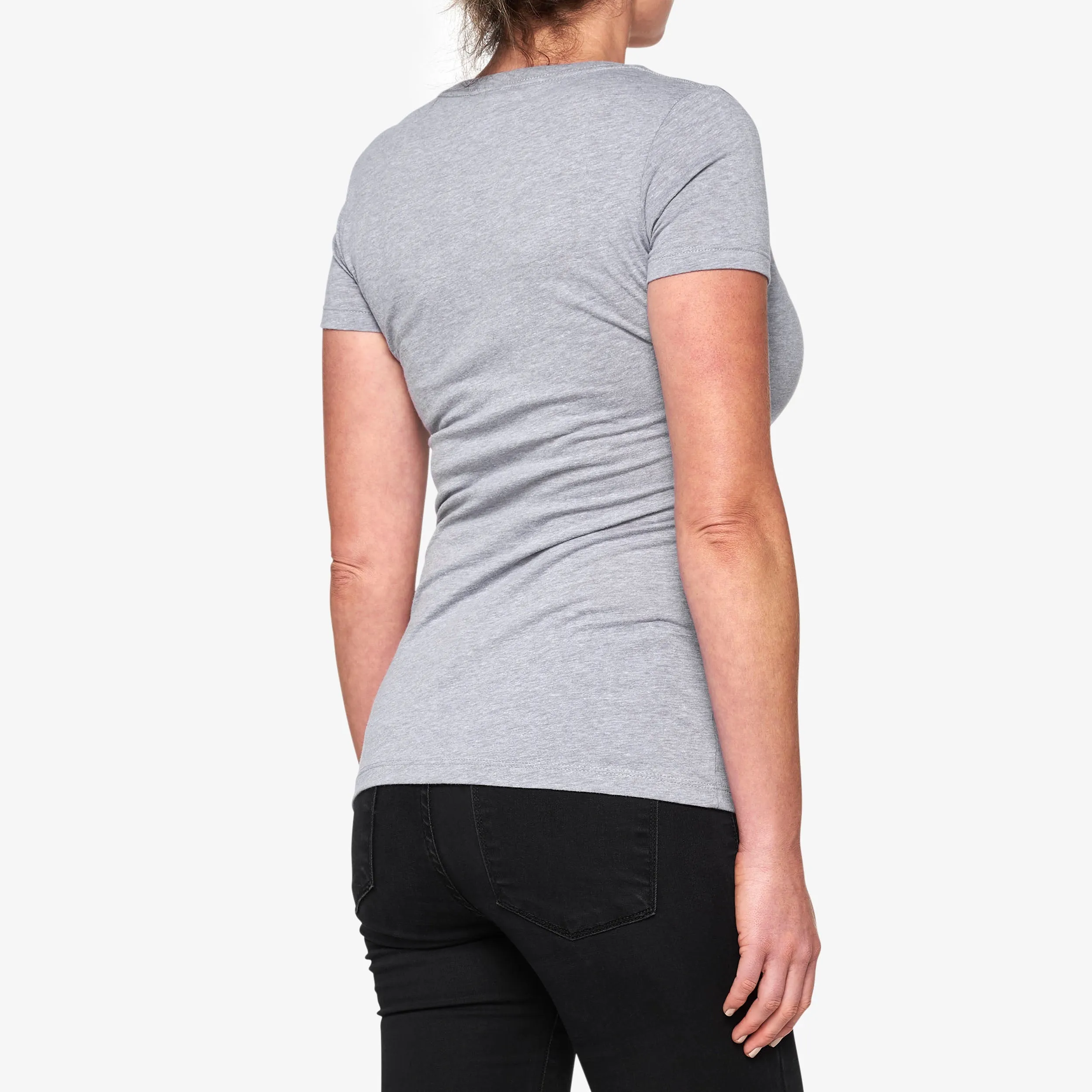 THORUNN Women's V-Neck Heather Grey