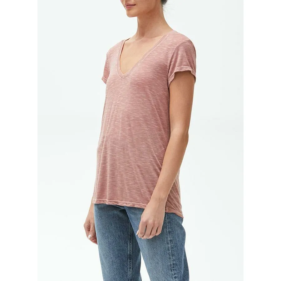 V-Neck Center Back Seam