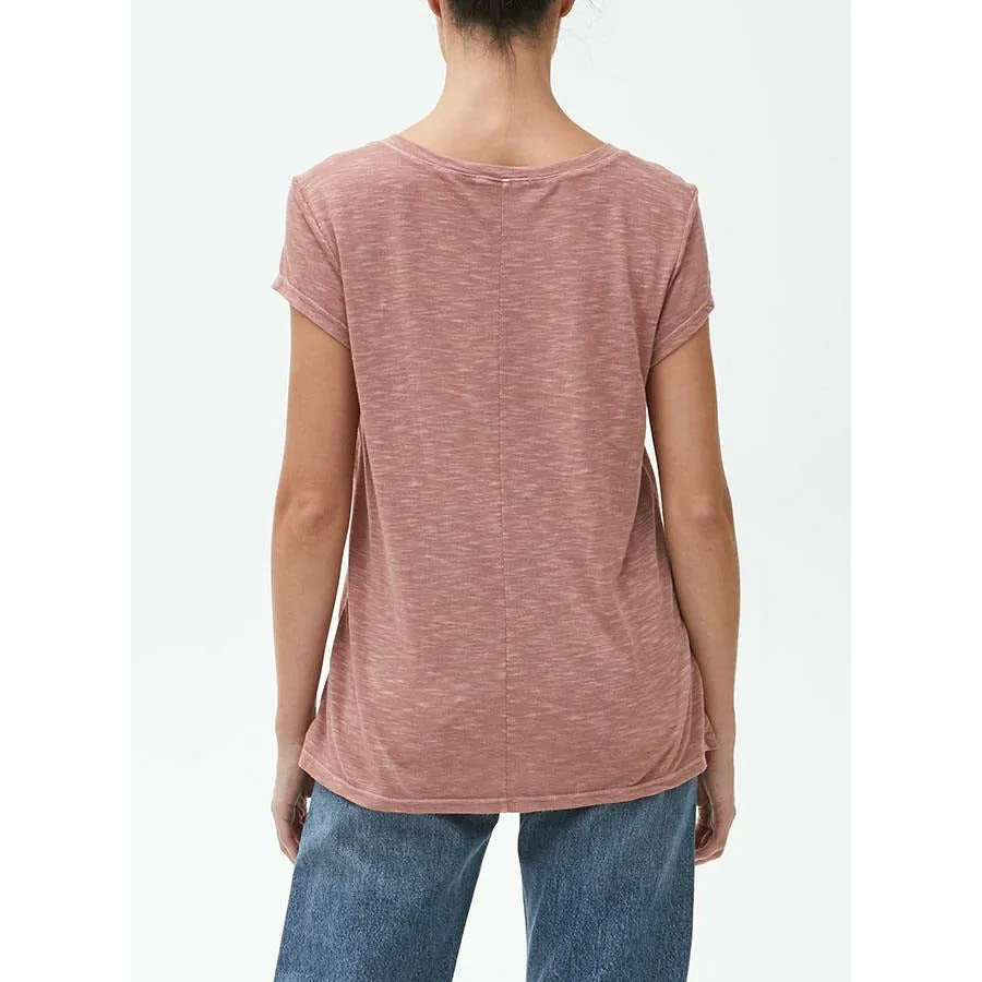 V-Neck Center Back Seam