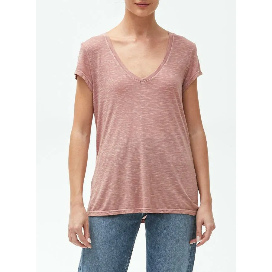 V-Neck Center Back Seam