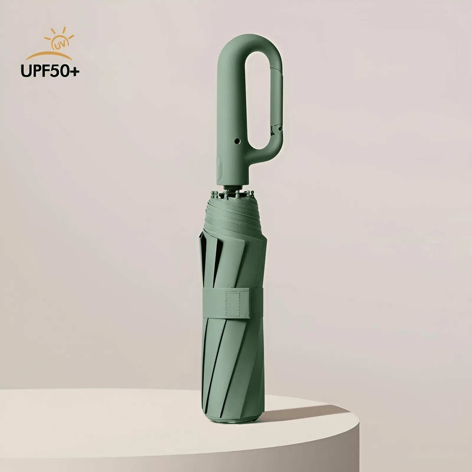 Windproof Automatic Umbrella Strong 105CM Reinforced Folding Large Buckle Handle Wind/Water/Sun Resistant