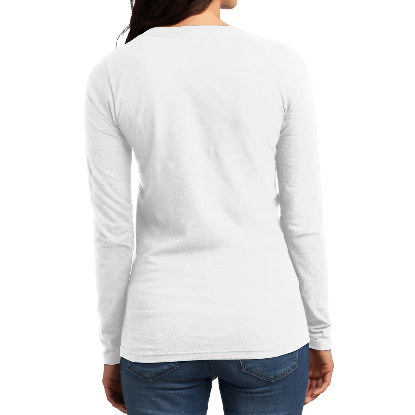 Women's Juniors The Concert Tee Long Sleeve V-Neck