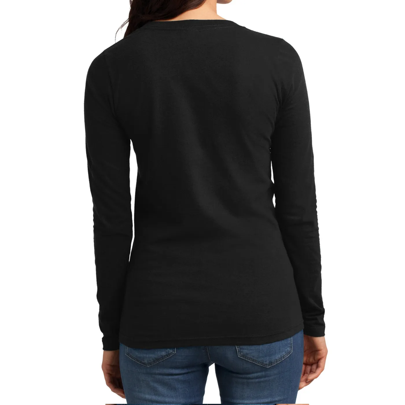 Women's Juniors The Concert Tee Long Sleeve V-Neck